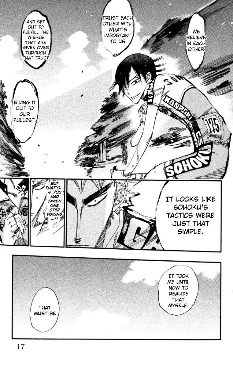 Yowamushi Pedal Chapter 217 9